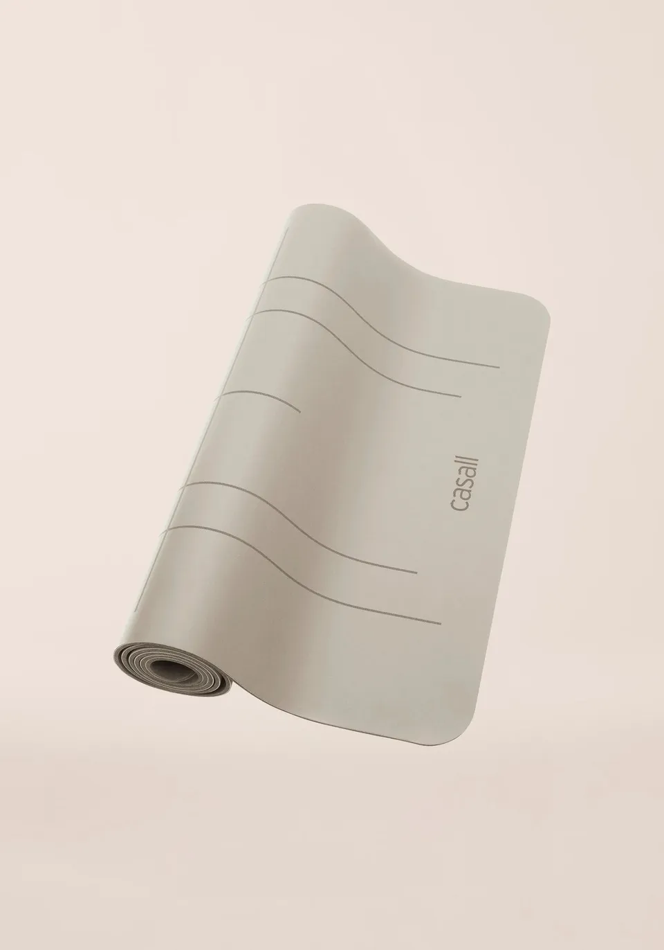 Casall Grip & Cushion III tappetino yoga 5 mm light cashmere antiscivolo
