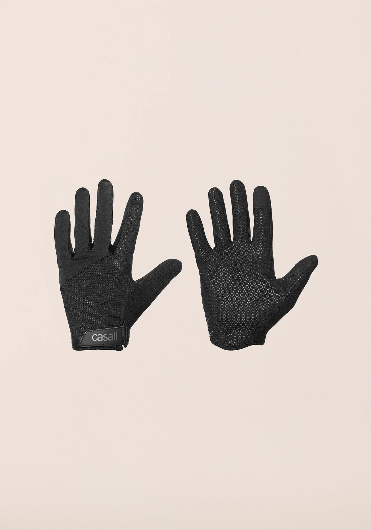 Casall Exercise Glove Long Finger guanti fitness donna nero