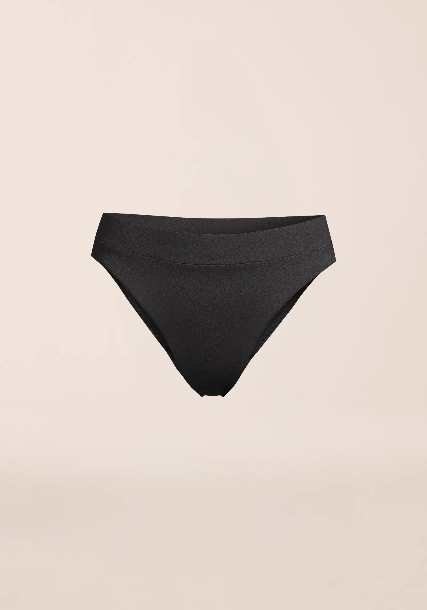 Casall High Waist Bikini Brief slip nero vita alta
