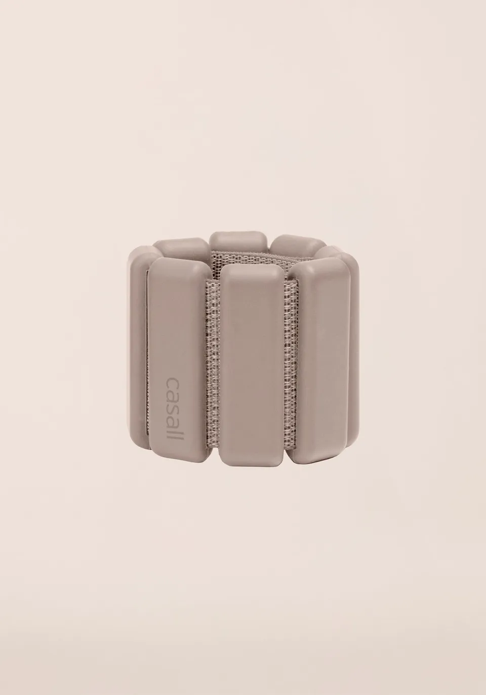 Casall Define Wrist Weight 0,5 kg pesi polso cashmere chiaro regolabili