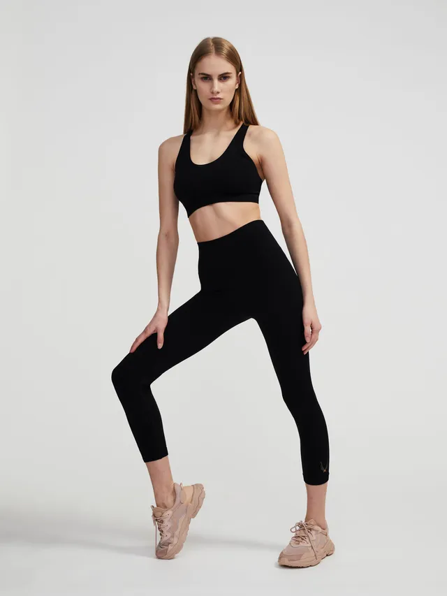 Lucas Hugh Technical Knit leggings 7/8 neri yoga