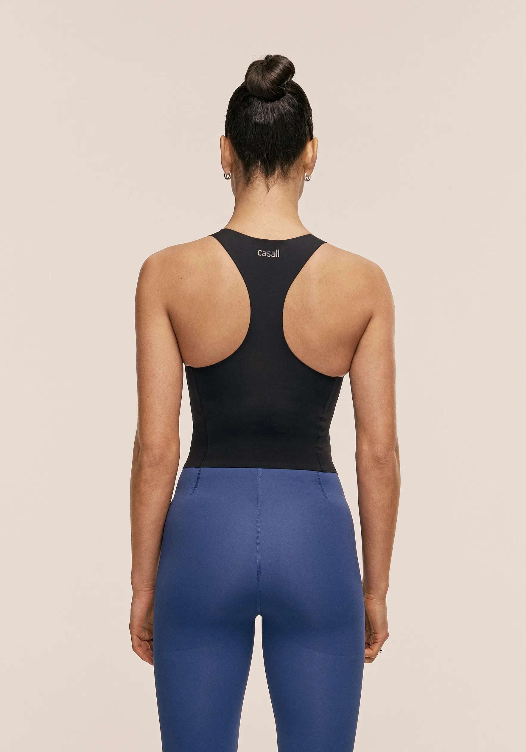 Casall Silhouette Support Tank canotta Black compressione