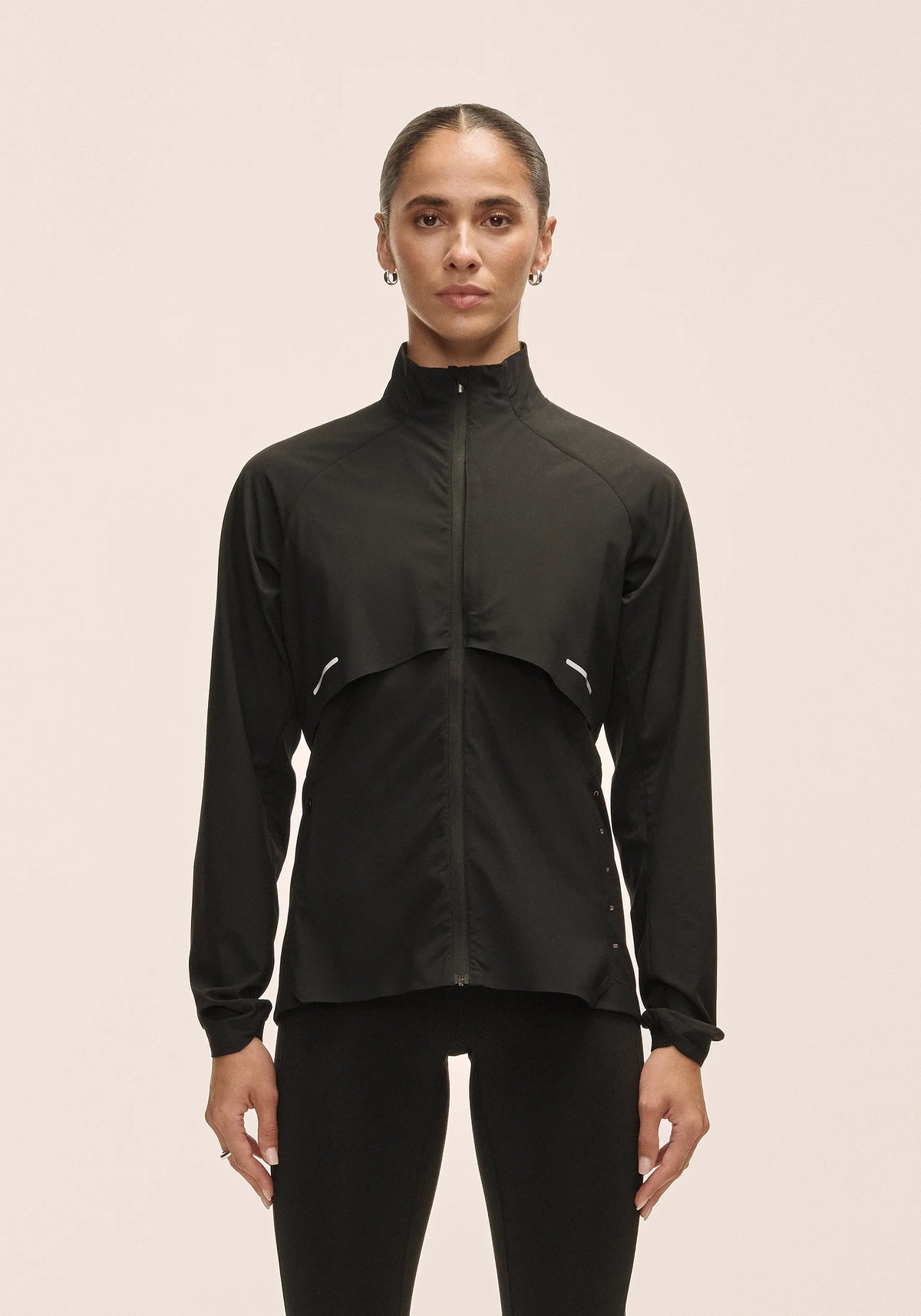 Casall Dynamic giacca antivento nero traspirante