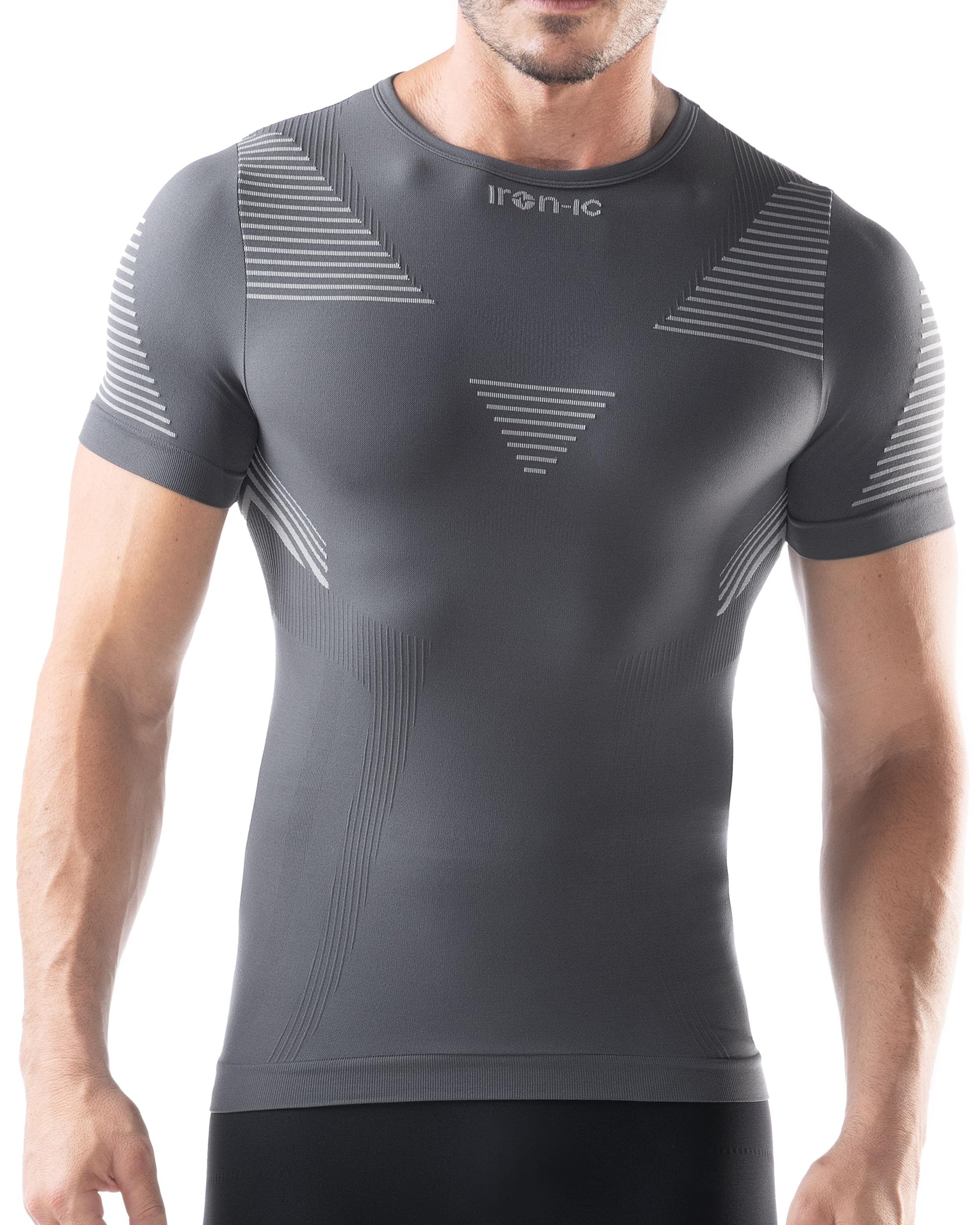 Iron-Ic Light 202004 t-shirt uomo manica corta traspirante
