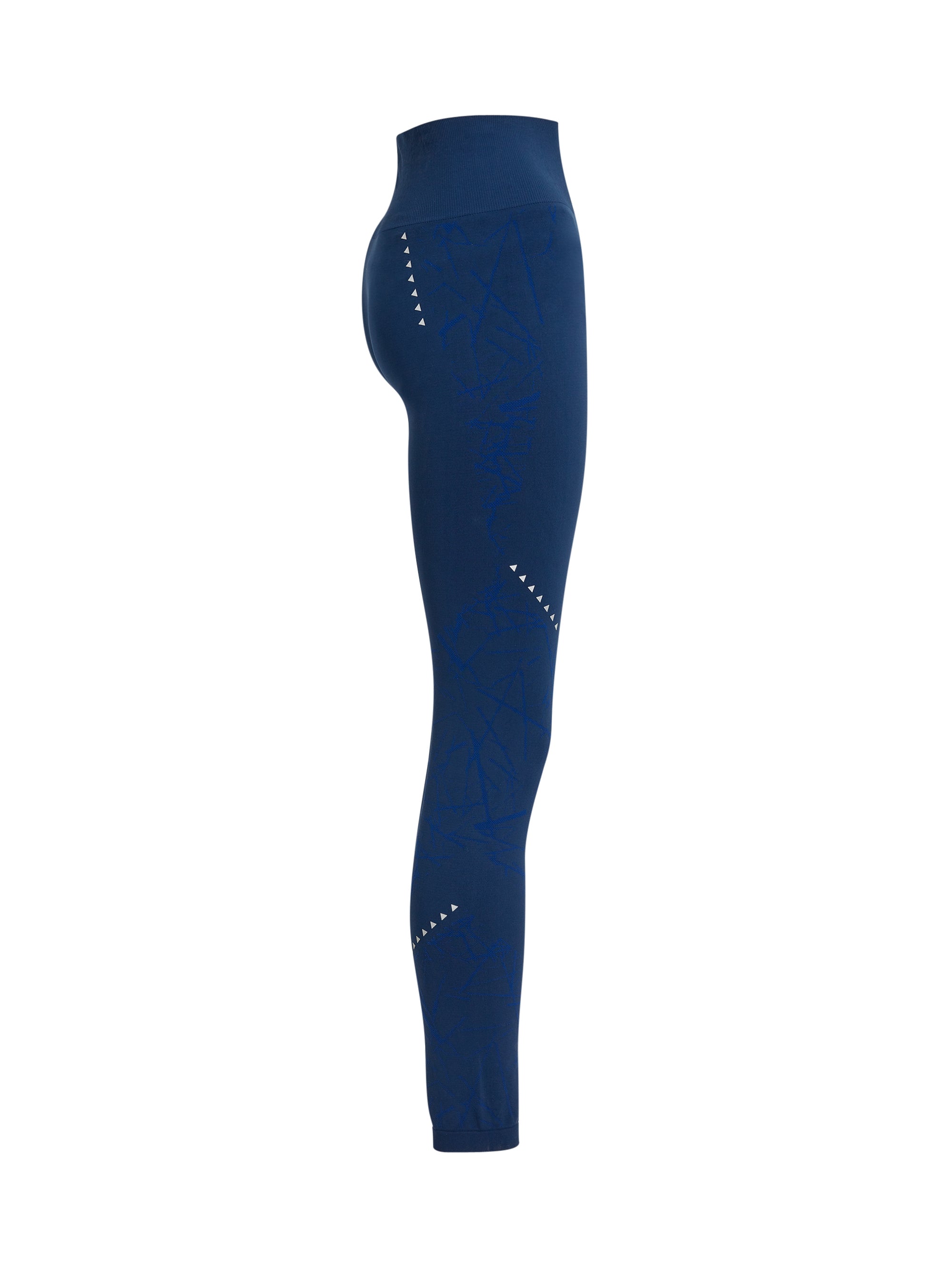 Lucas Hugh Strobe Leggings blu riflettenti