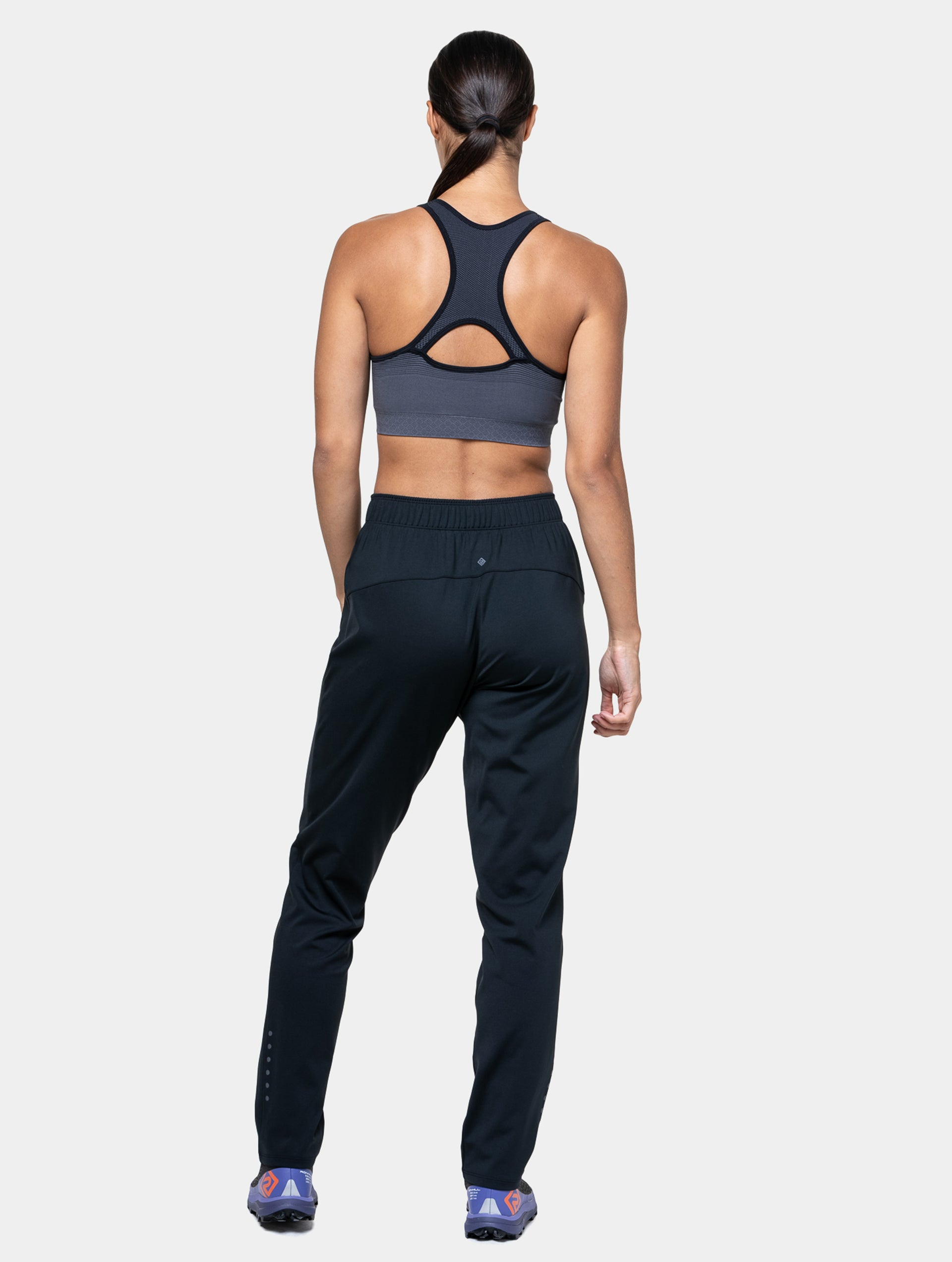 Ronhill Core Slim Trackster pantaloni running donna neri