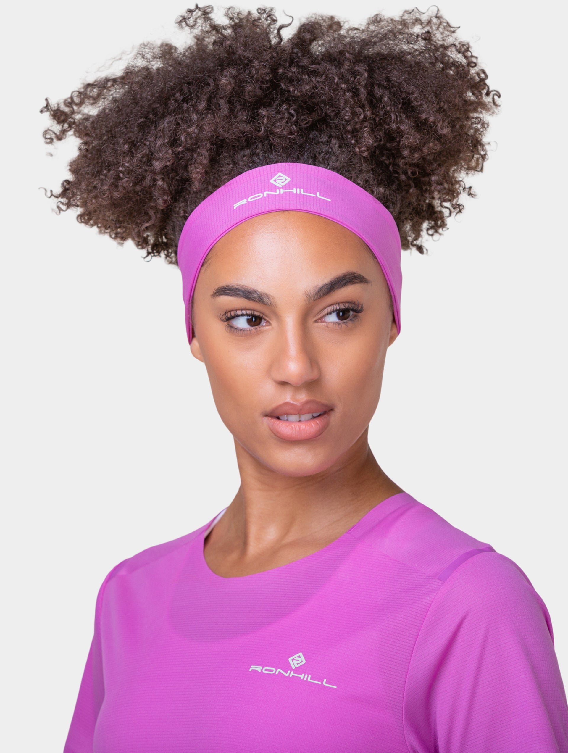 Ronhill Lightweight Headband fascia All Black