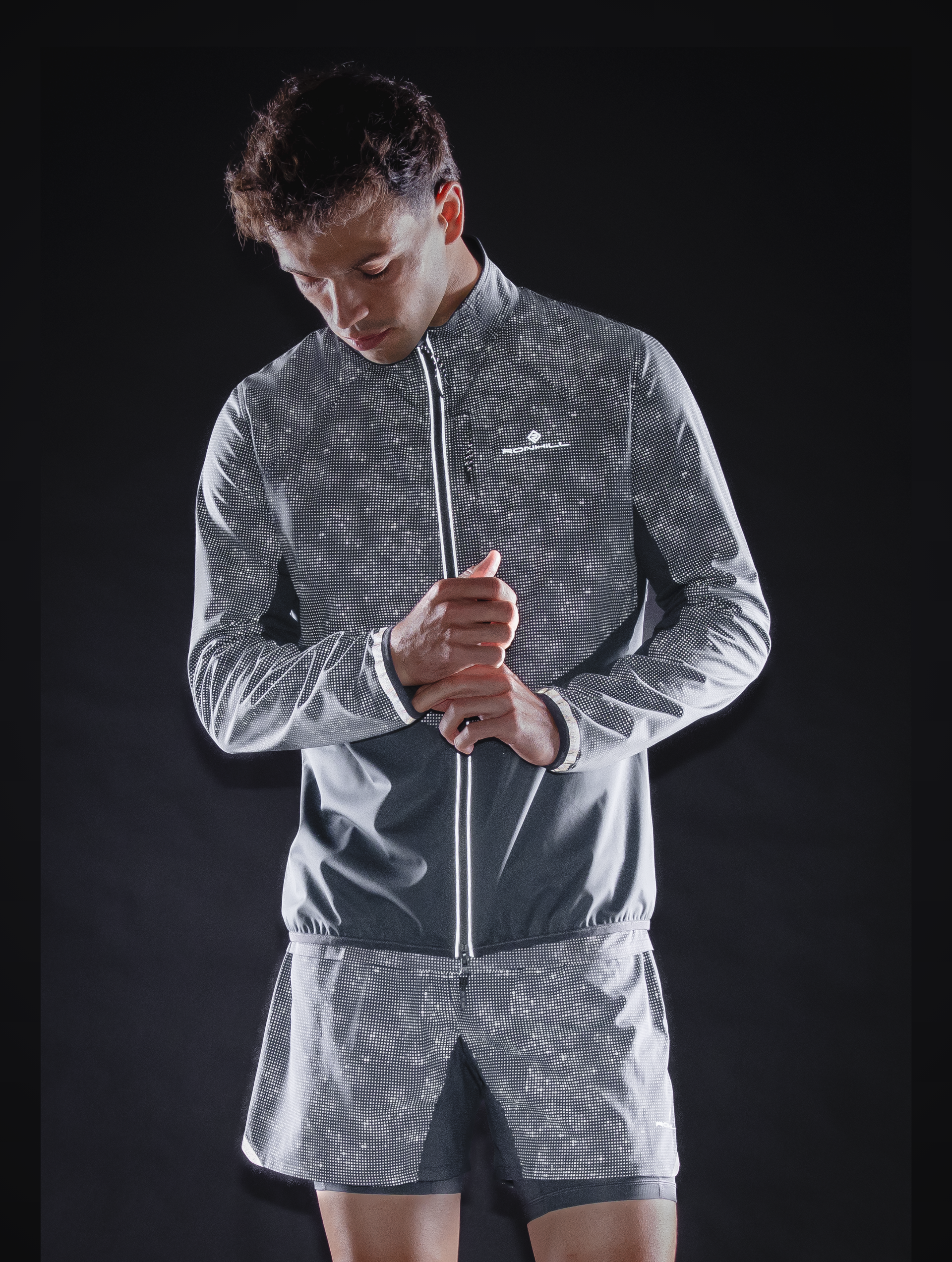 Ronhill Tech Reflect Lux Giacca Running Nera