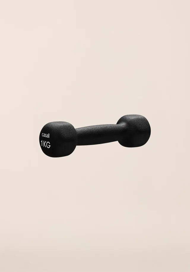 Casall Classic Dumbbell 1kg manubrio nero
