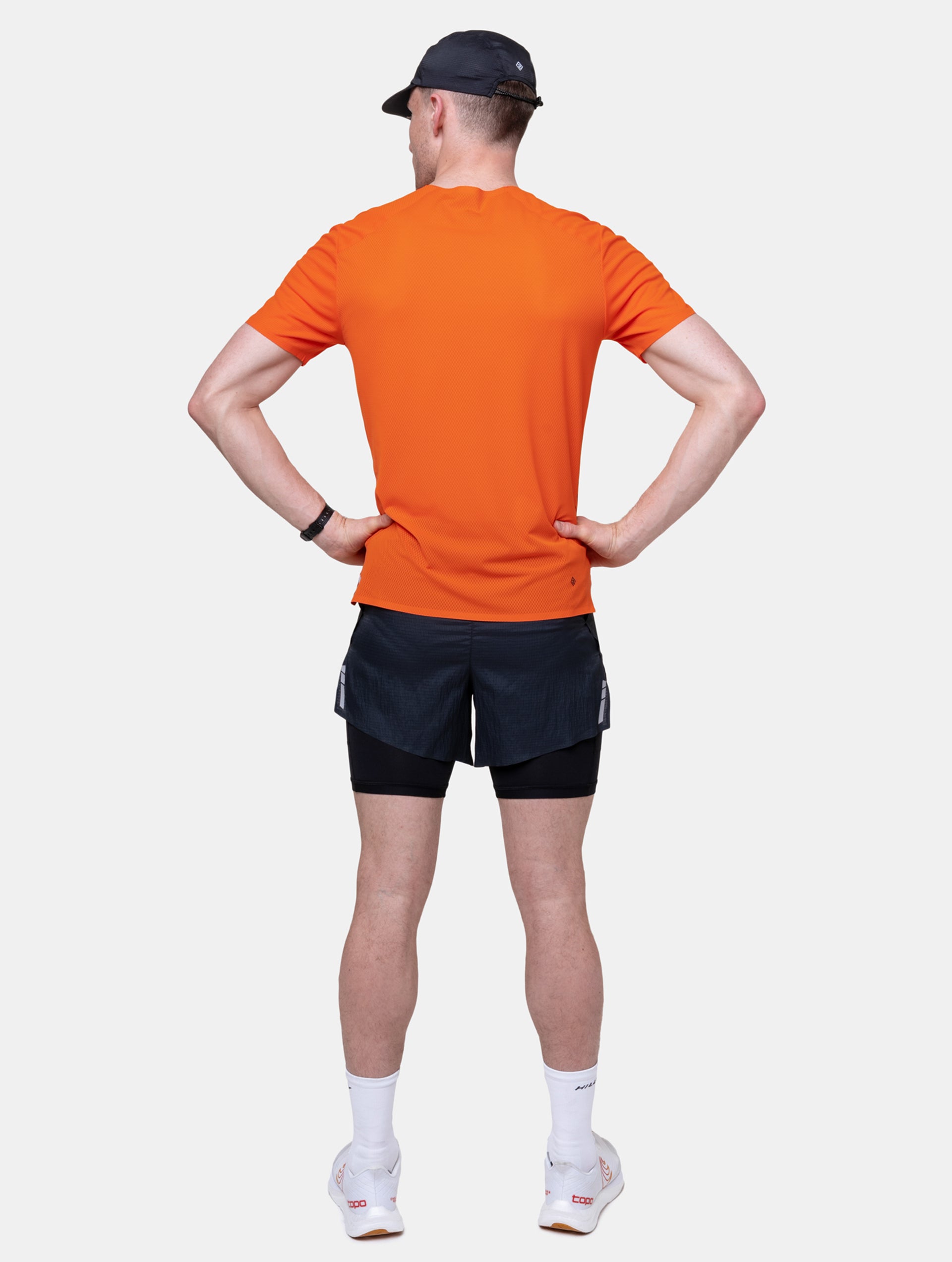 Ronhill Tech Race T-Shirt Running Rossa Uomo