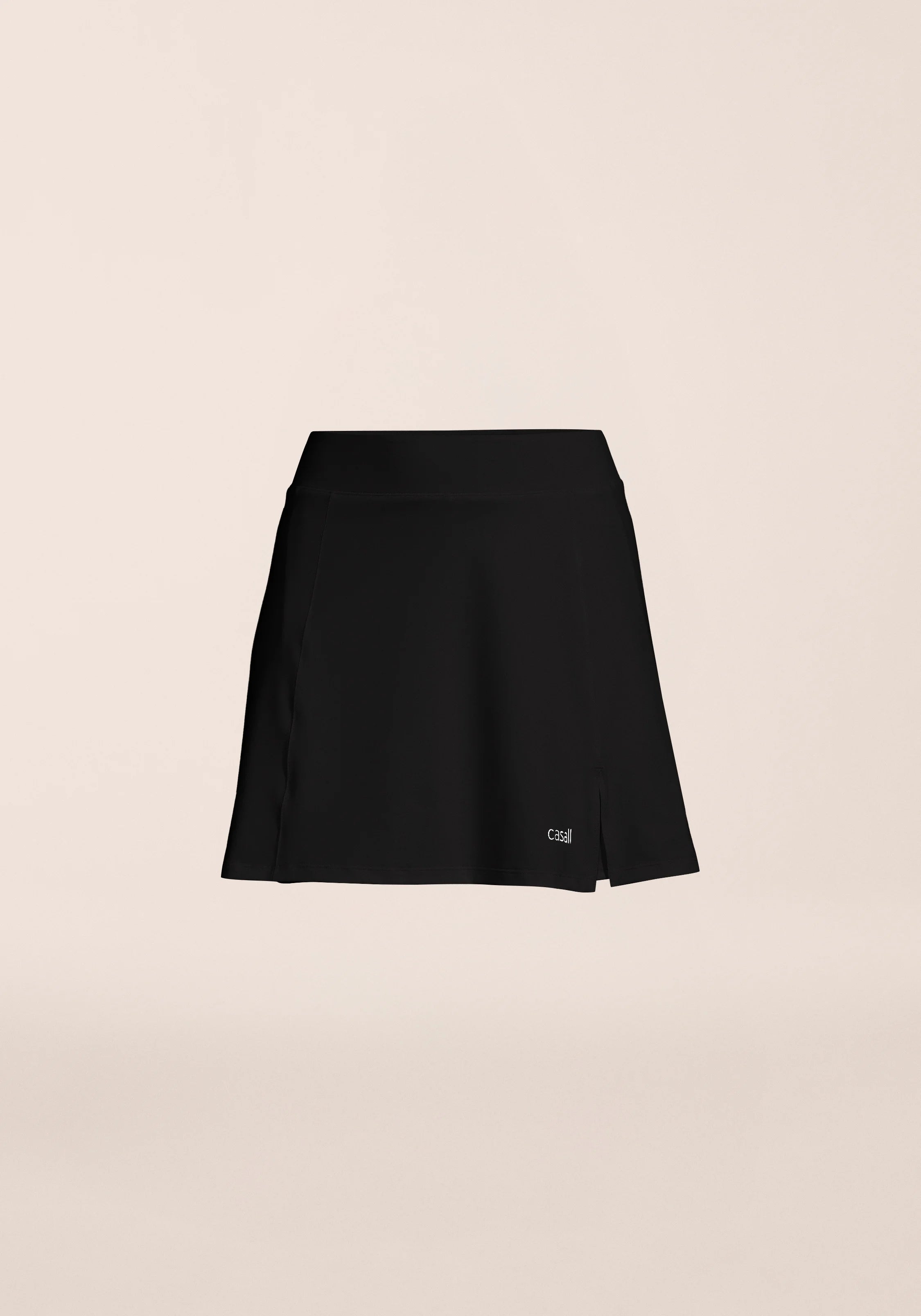 Casall Court Slit Skirt gonna tennis nera elasticizzata