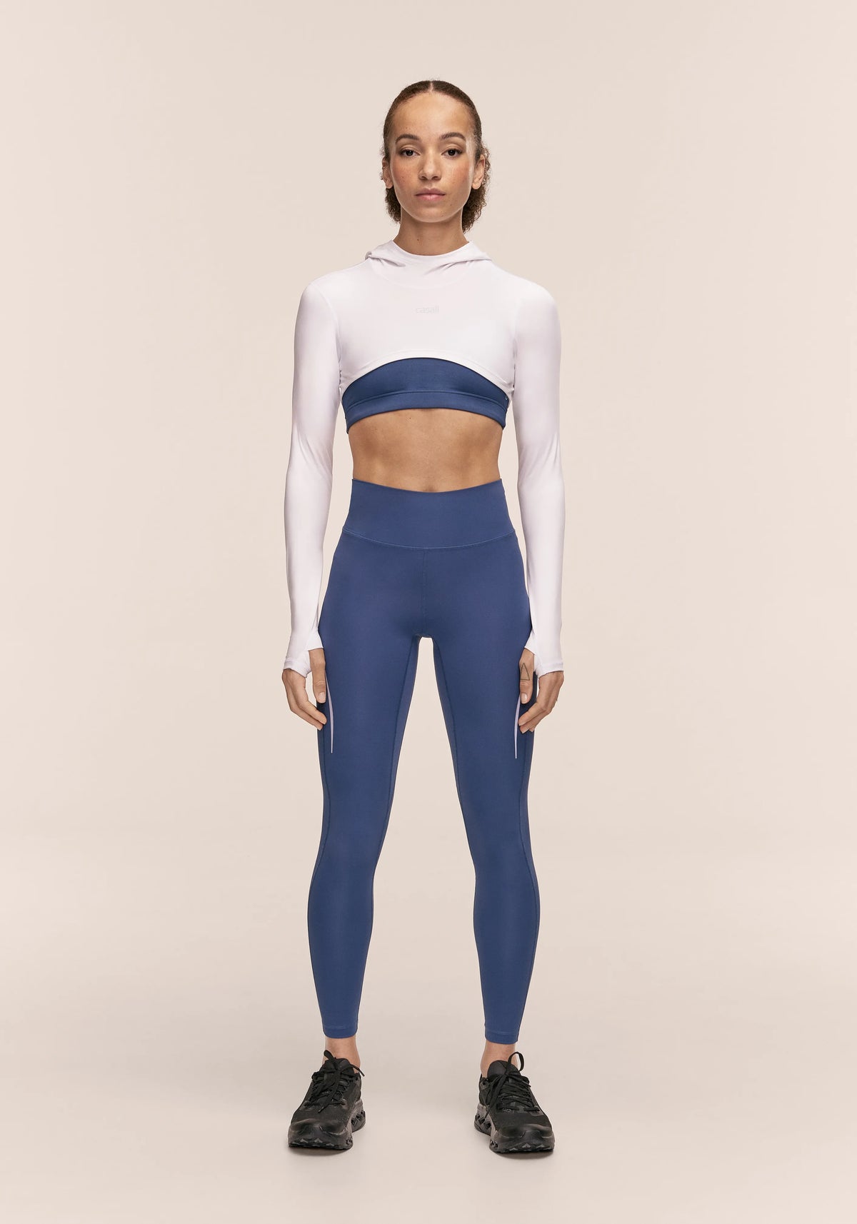 Casall Performance Running Tights collant blu compressione