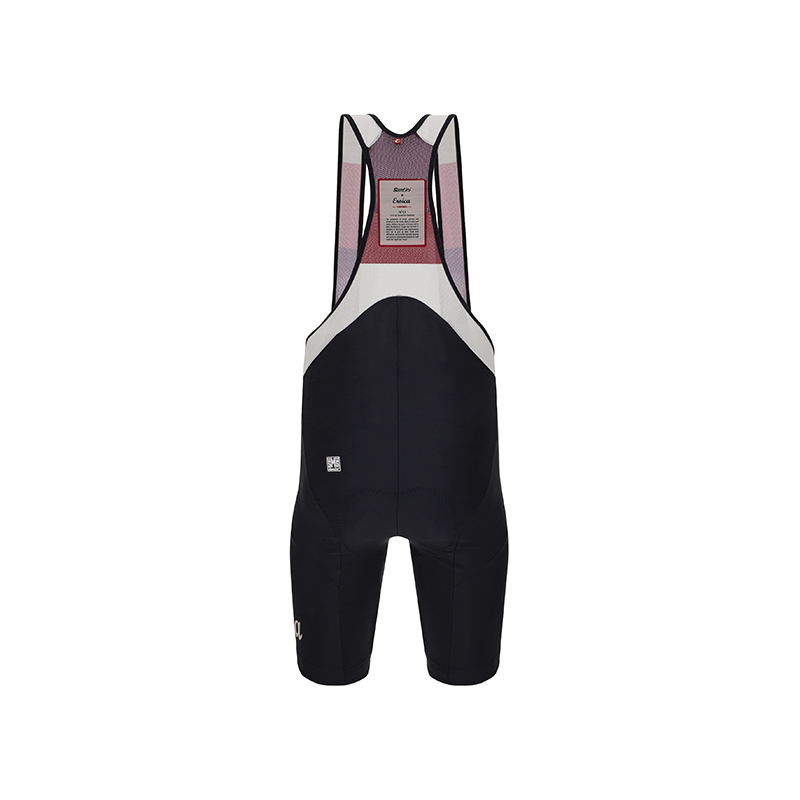 L'Eroica Brina pantaloncini bici nero compressivi