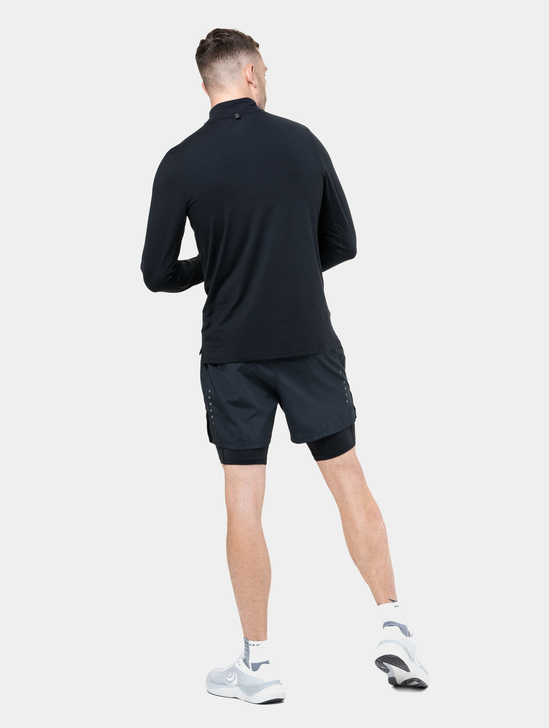 Ronhill Core Thermal 1/2 Zip maglia termica nera