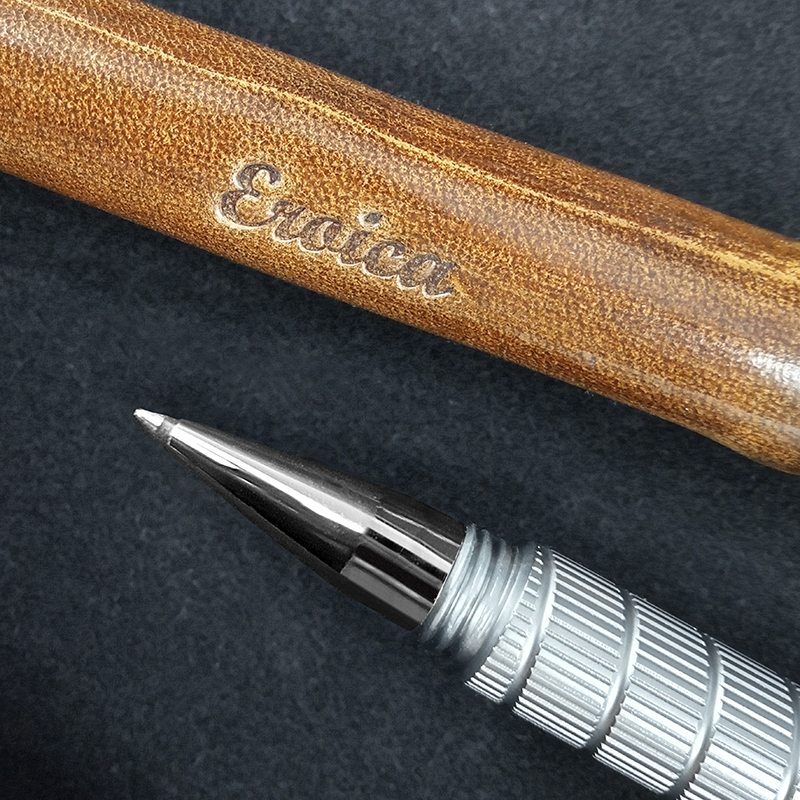 L'Eroica Officina Fresa penna sfera cromo con custodia