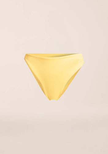 Casall Twist Bikini Brief slip giallo vita alta