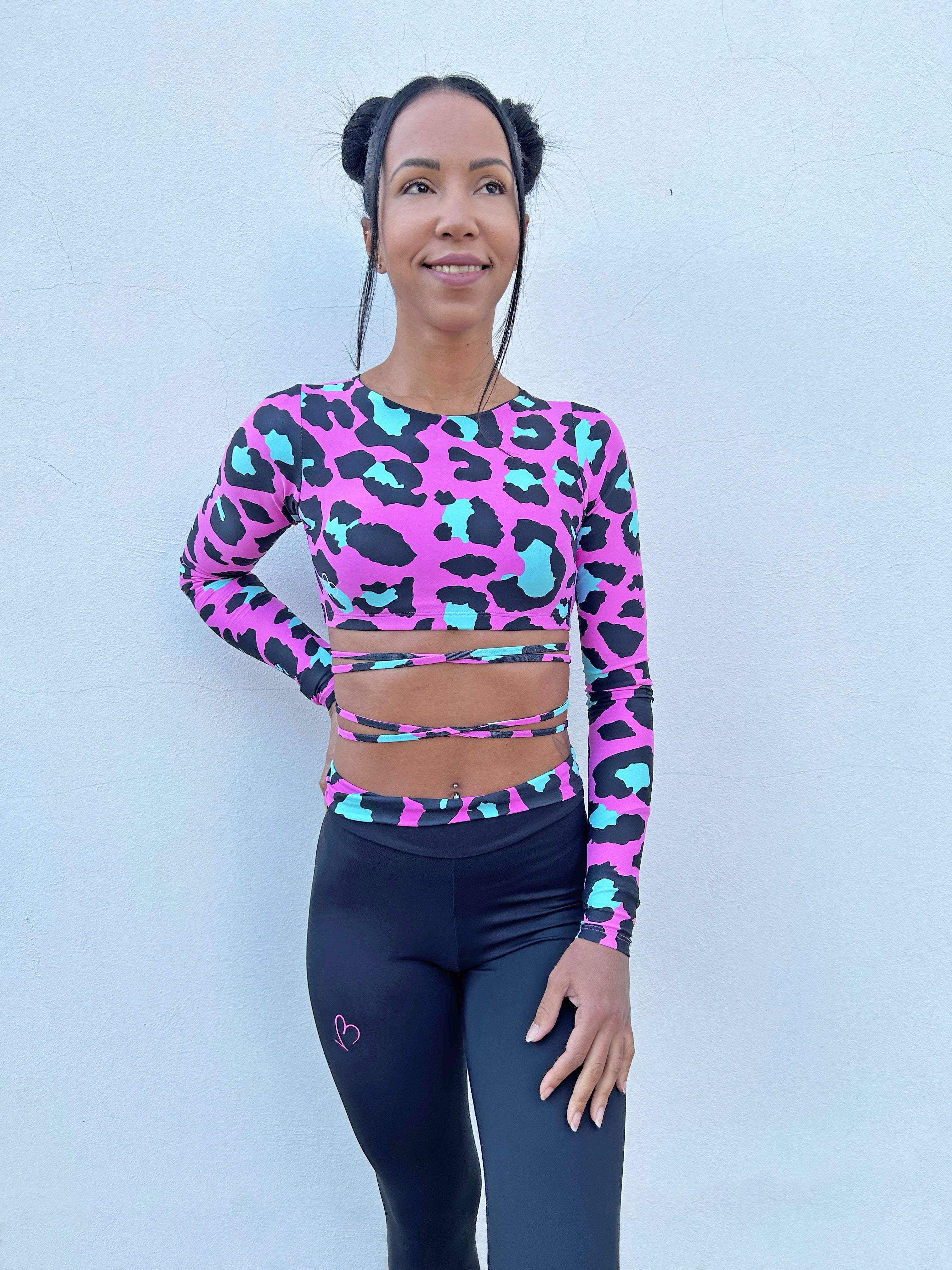 VB Print top lungo manica lunga tecnico