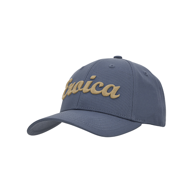 L'Eroica Cappellino Baseball Azzurro in Cotone