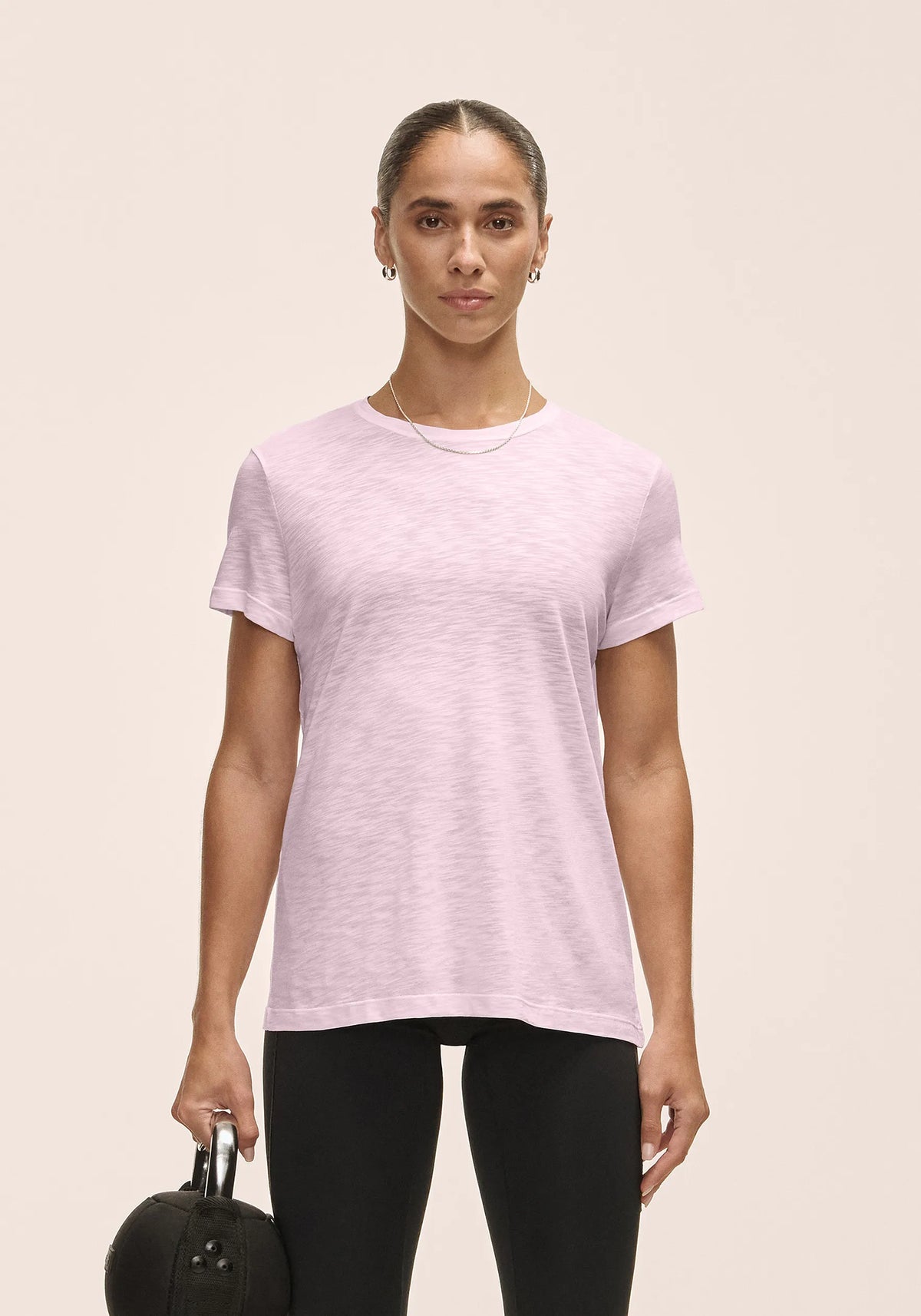 Casall Soft Texture maglietta Lush Pink Tencel