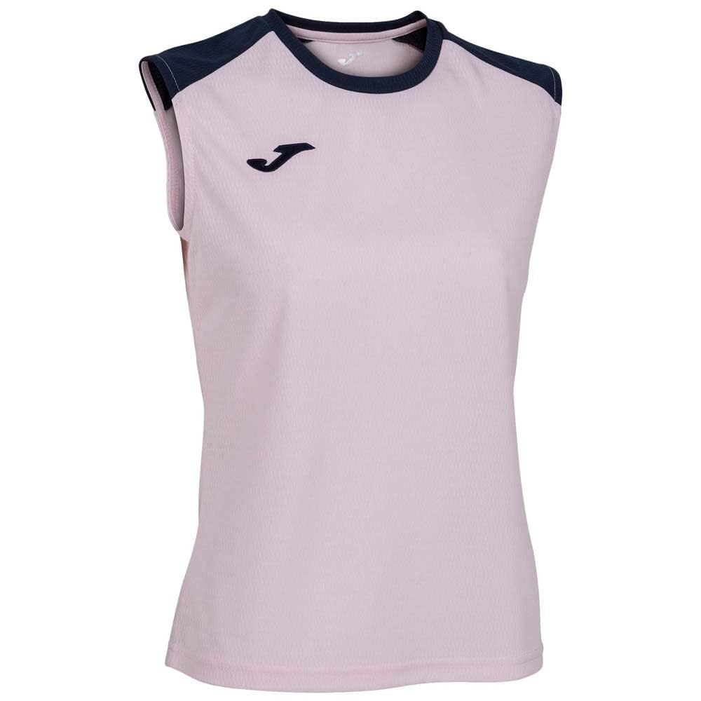 Joma Eco Championship Canotta Donna Rosa Marino traspirante
