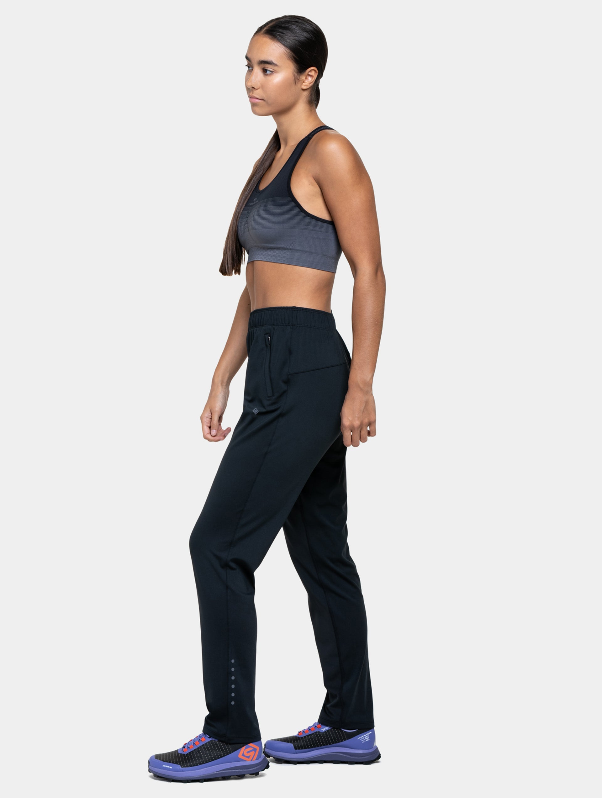 Ronhill Core Slim Trackster pantaloni running donna neri