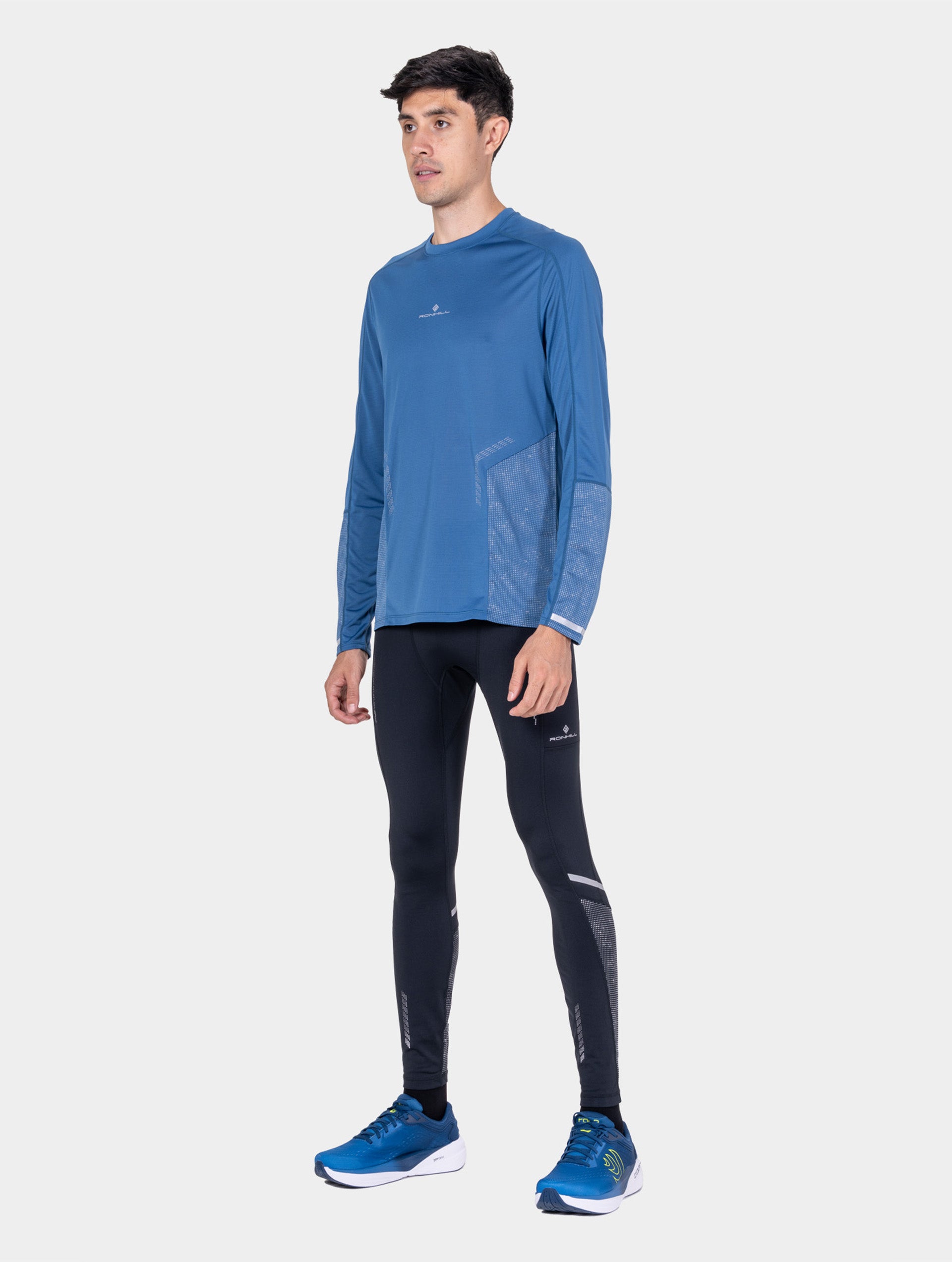 Ronhill Tech Reflect collant running Black termico riflettente