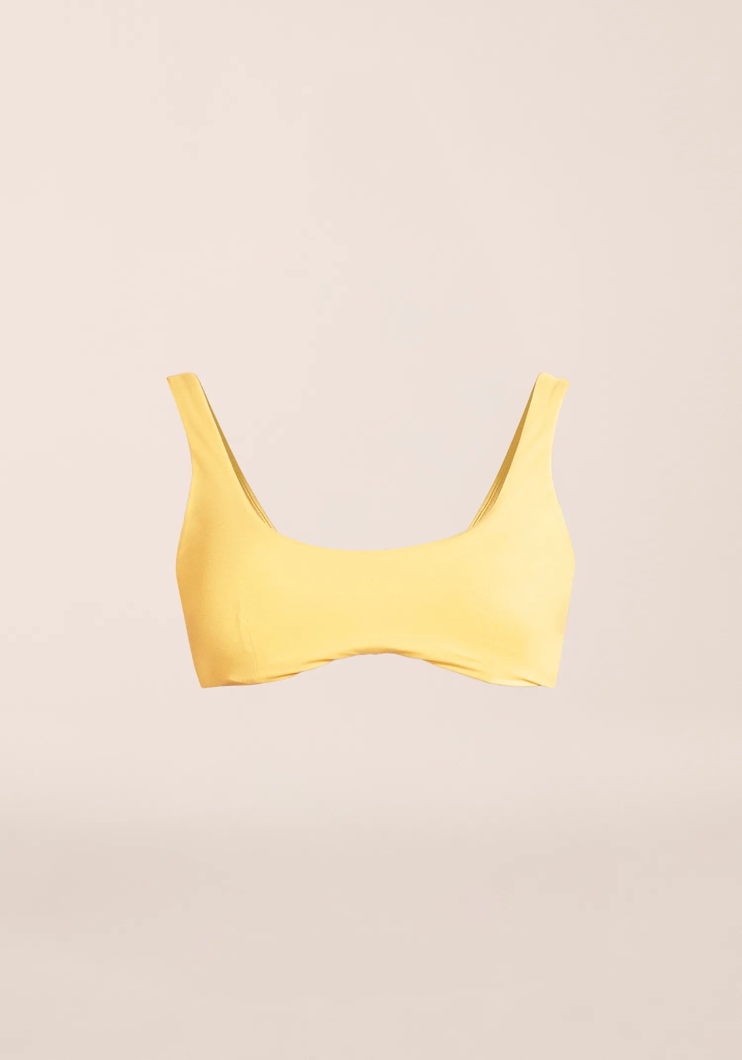 Casall Vibrant U-shape top bikini Sunflower con ferretto