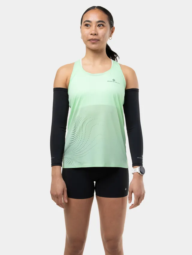 Ronhill Race manicotti running neri elasticizzati