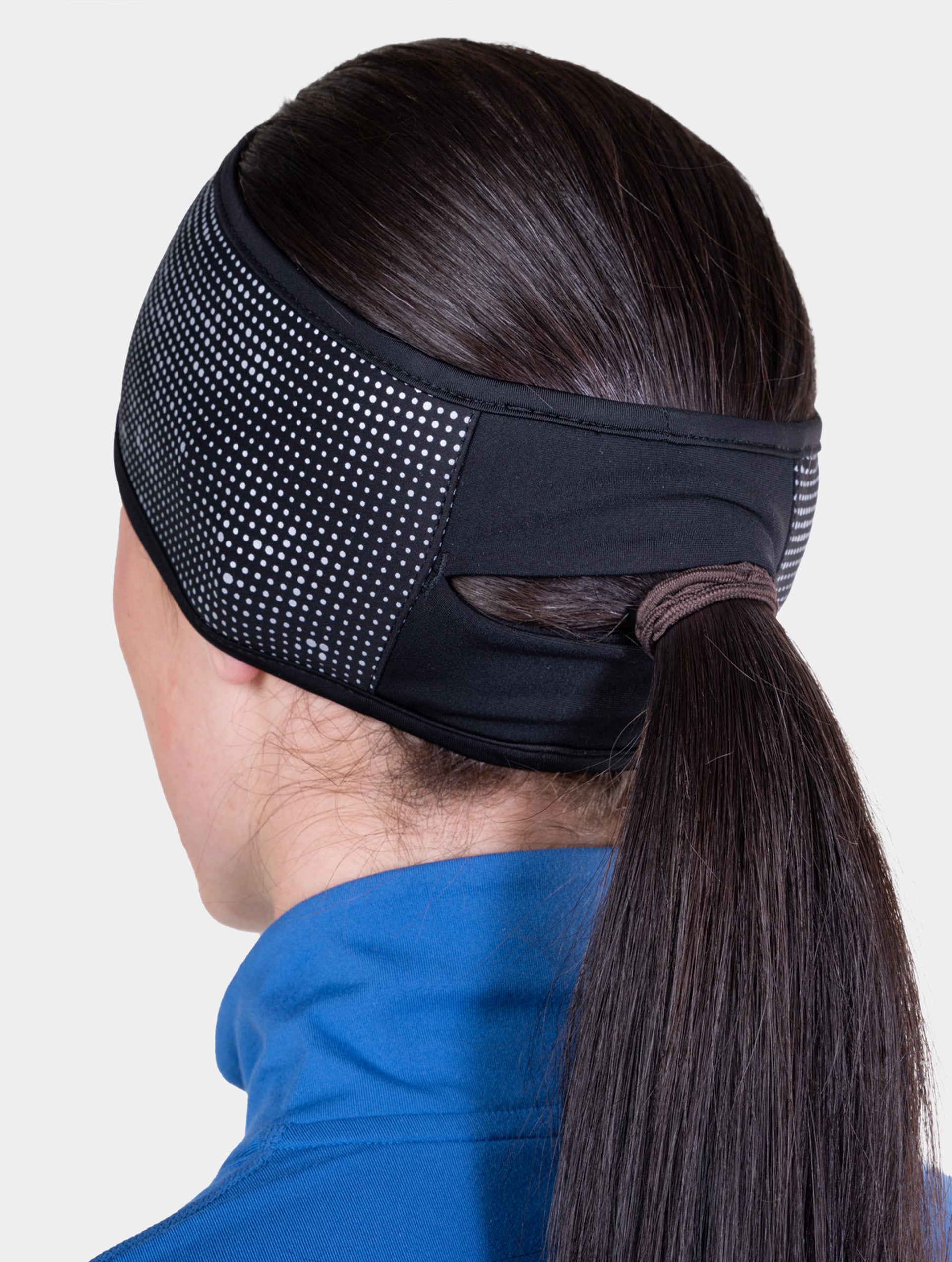 Ronhill Reflect fascia running nera riflettente