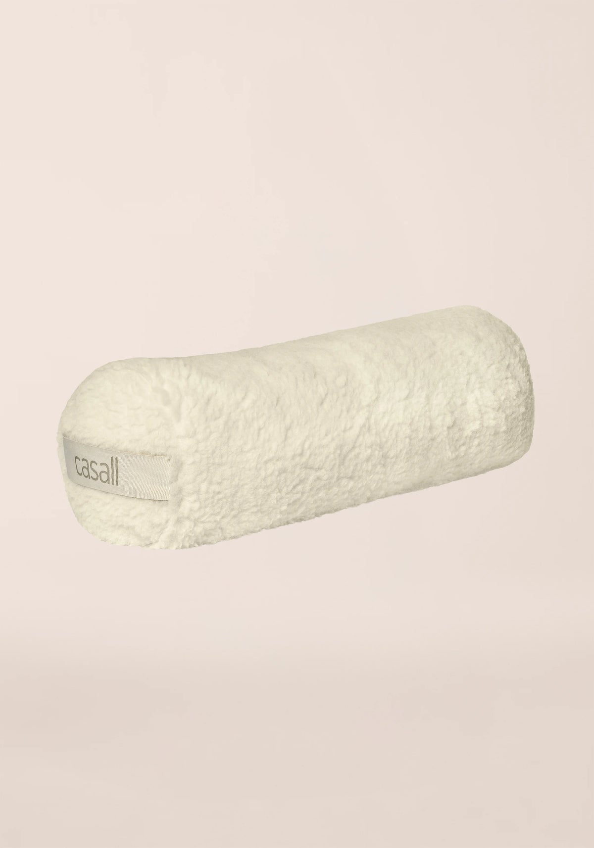 Casall Yoga Bolster Pillow cuscino lana offwhite