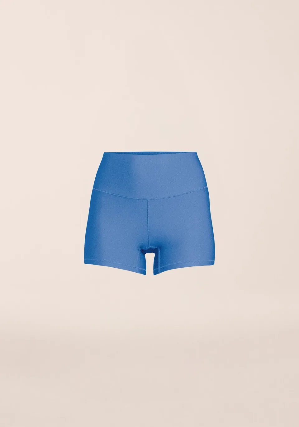 Casall Ultra High Waist Hot Pant shorts blu vita alta