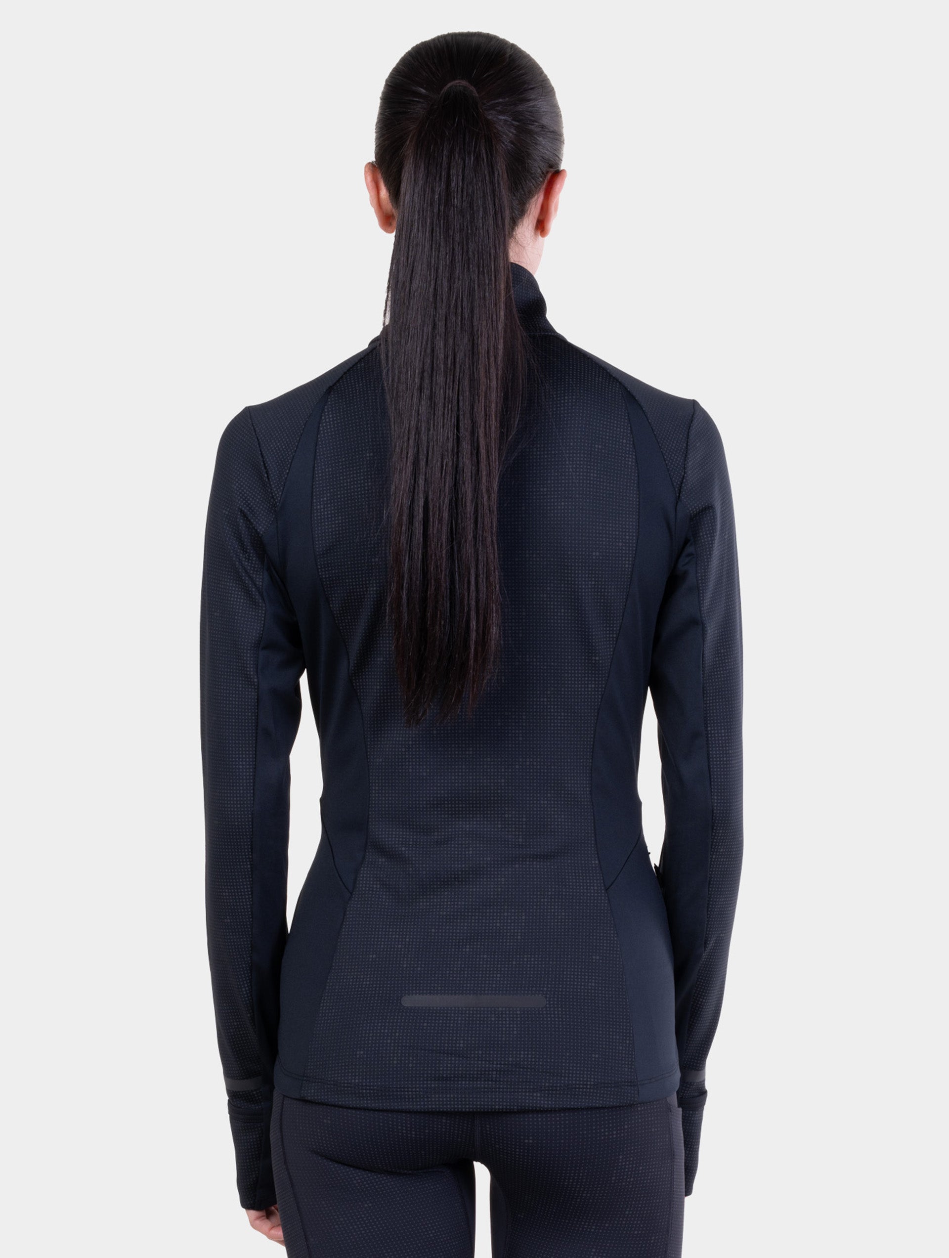 Ronhill Tech Reflect Lux giacca running donna nera termica