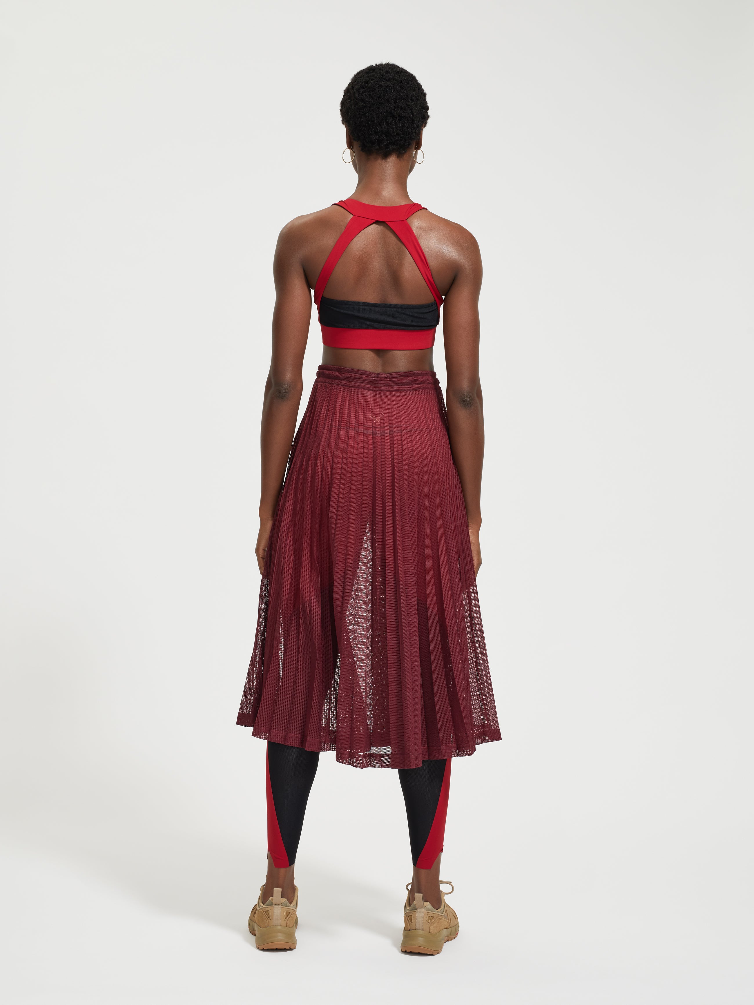 Lucas Hugh Stealth reggiseno sportivo rosso L traspirante
