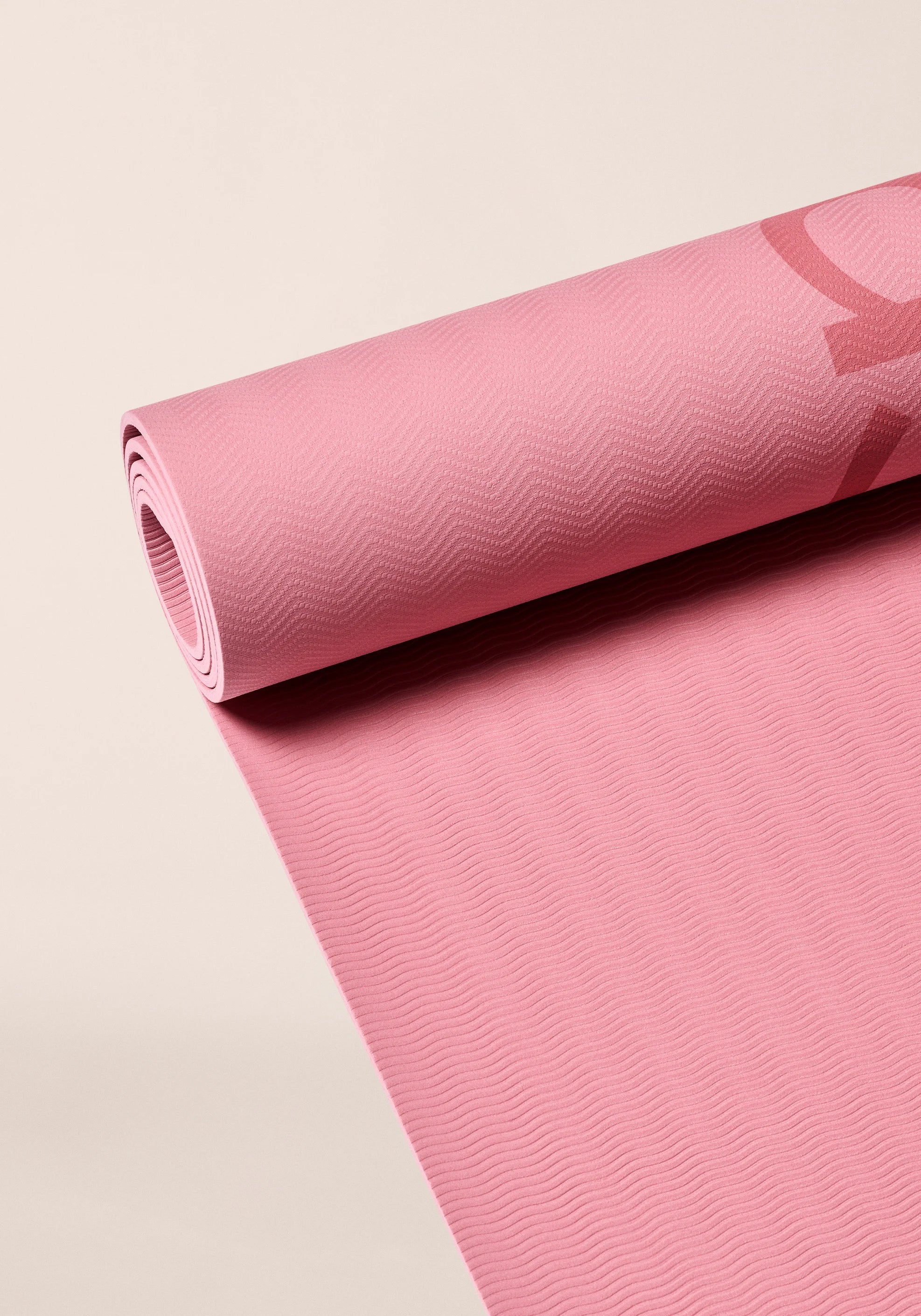 Casall Essential Cushion 5mm tappetino yoga rosa antiscivolo