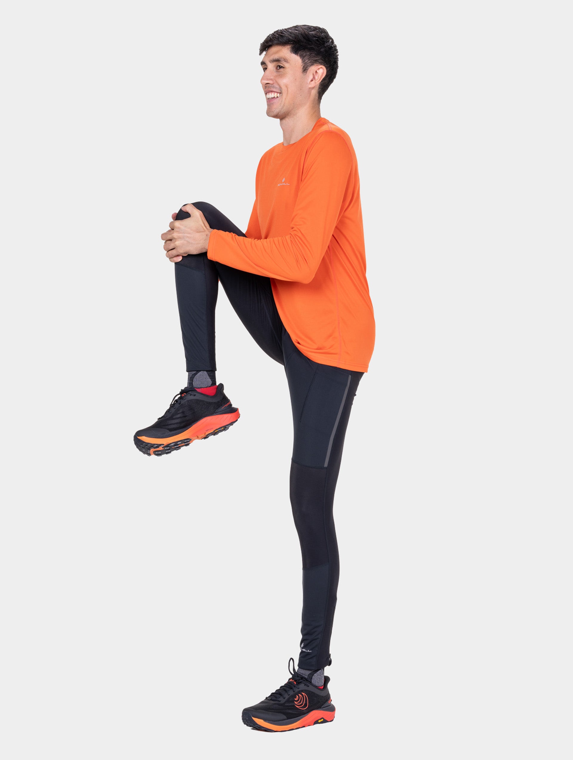 Ronhill Tech Wind-Block Tight collant running uomo antivento