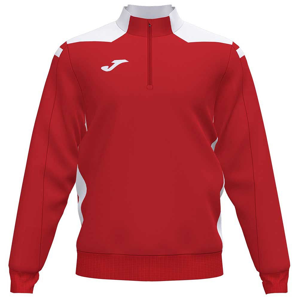 Joma Championship VI felpa uomo bianco grigio girocollo