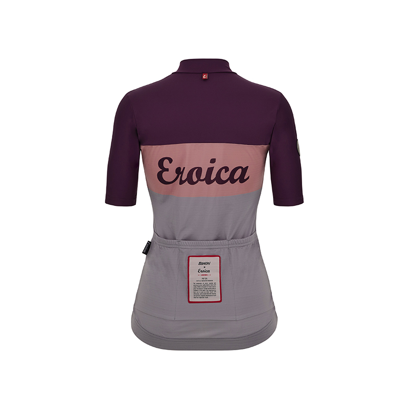 L'Eroica Sogno maglia ciclismo donna rosa traspirante