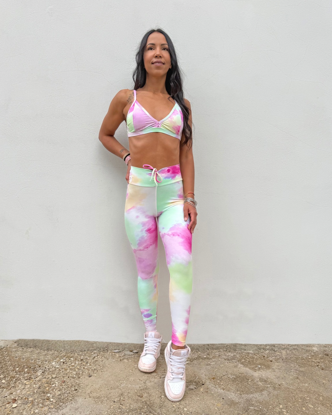 VB Tie Dye top fitness supplex