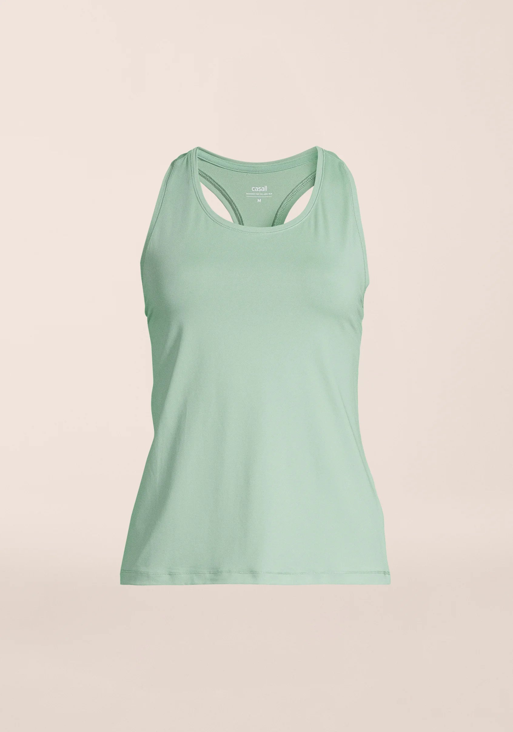 Casall Essential Racerback canotta donna verde traspirante
