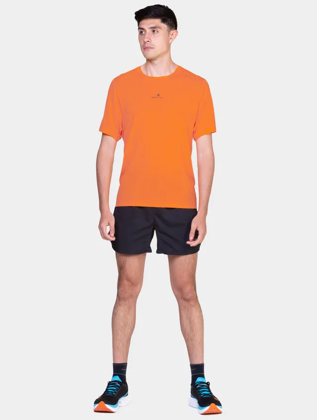 Ronhill Tech 5" Short pantaloncini running uomo neri leggeri