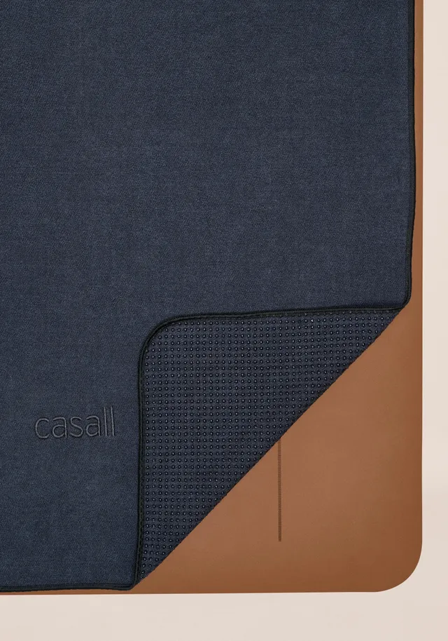 Casall Posture Yoga Towel telo yoga antiscivolo nero