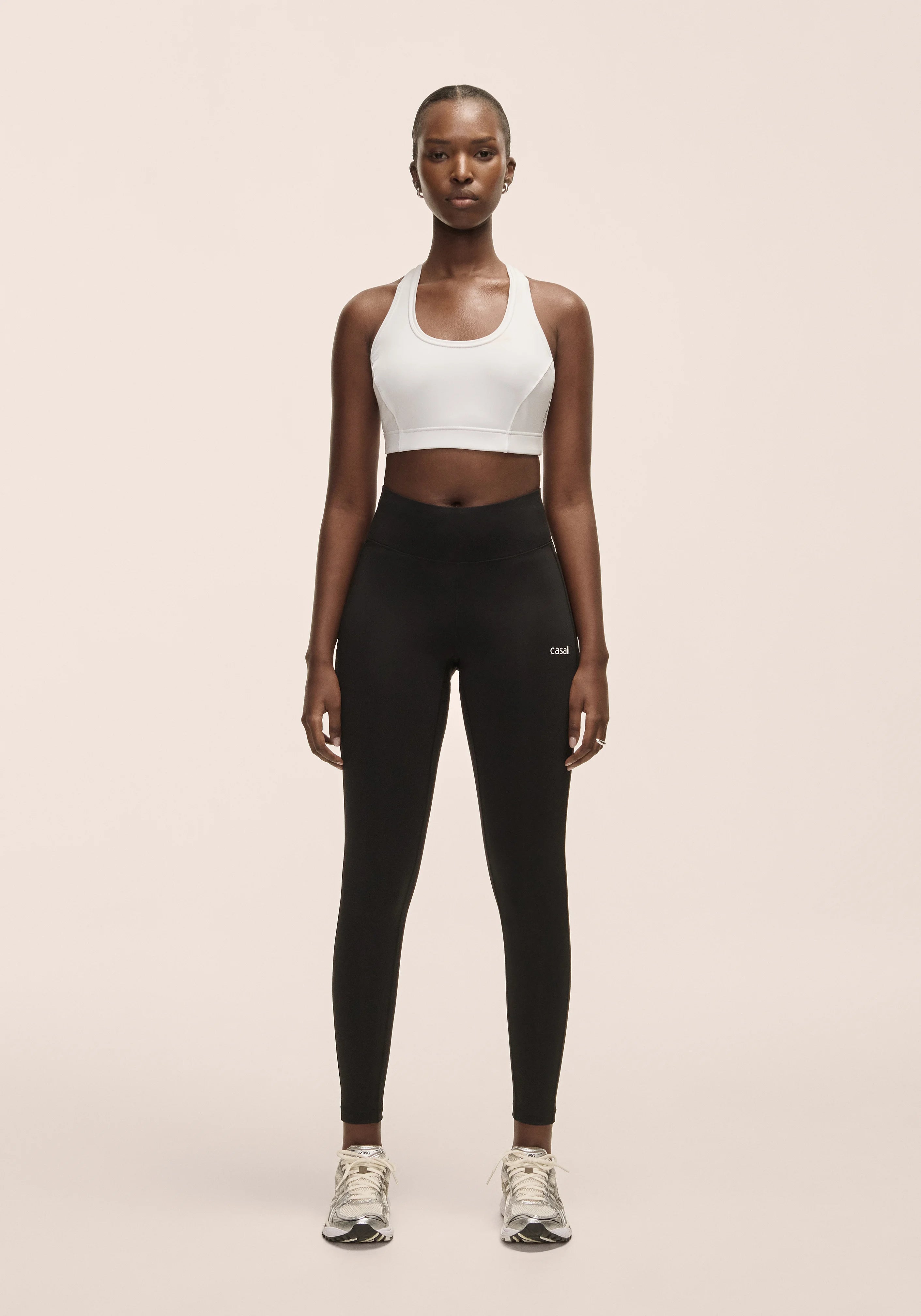 Casall Essential Tights leggings nero vita alta