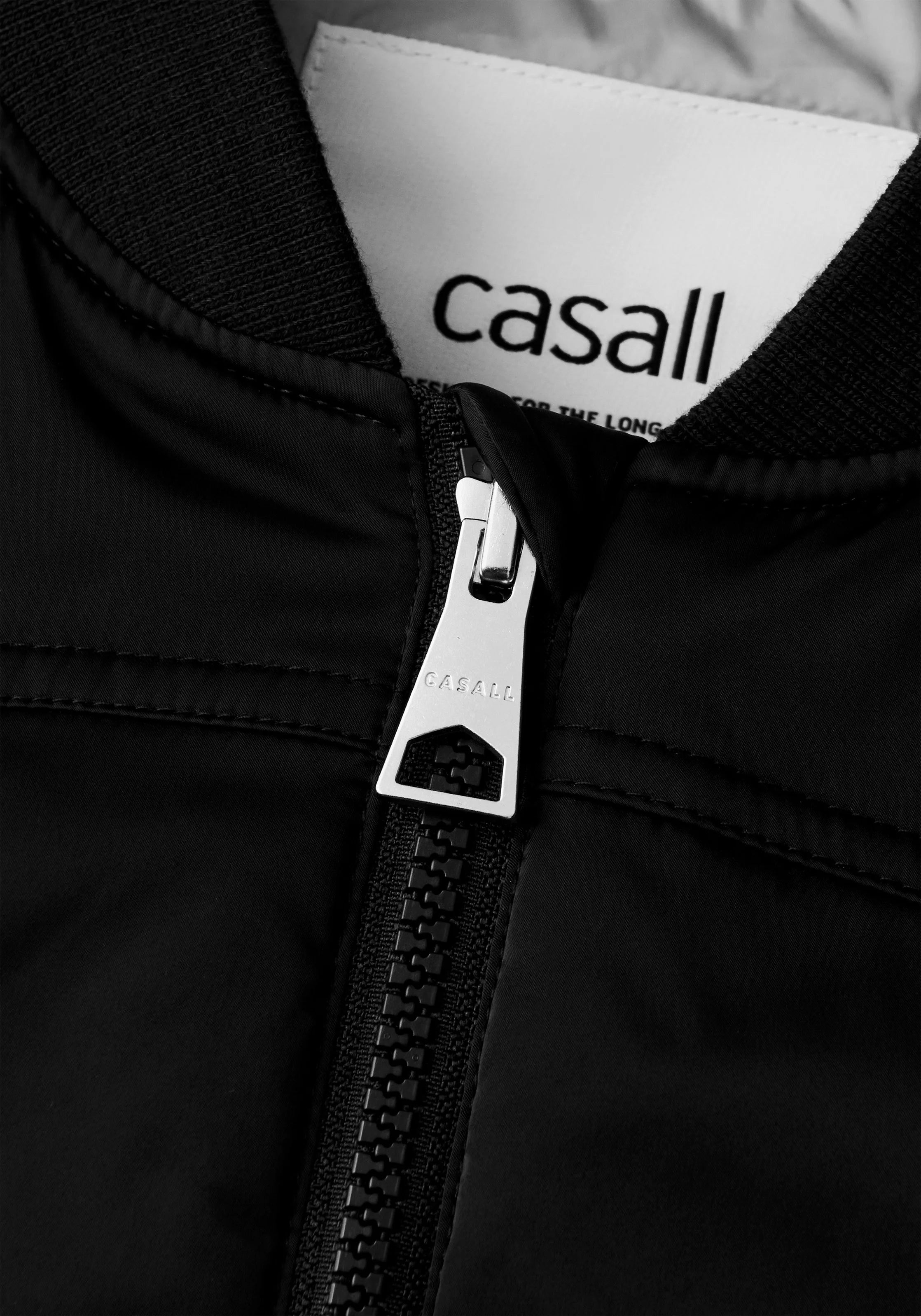Casall Elevation Padded Jacket giacca nera antivento