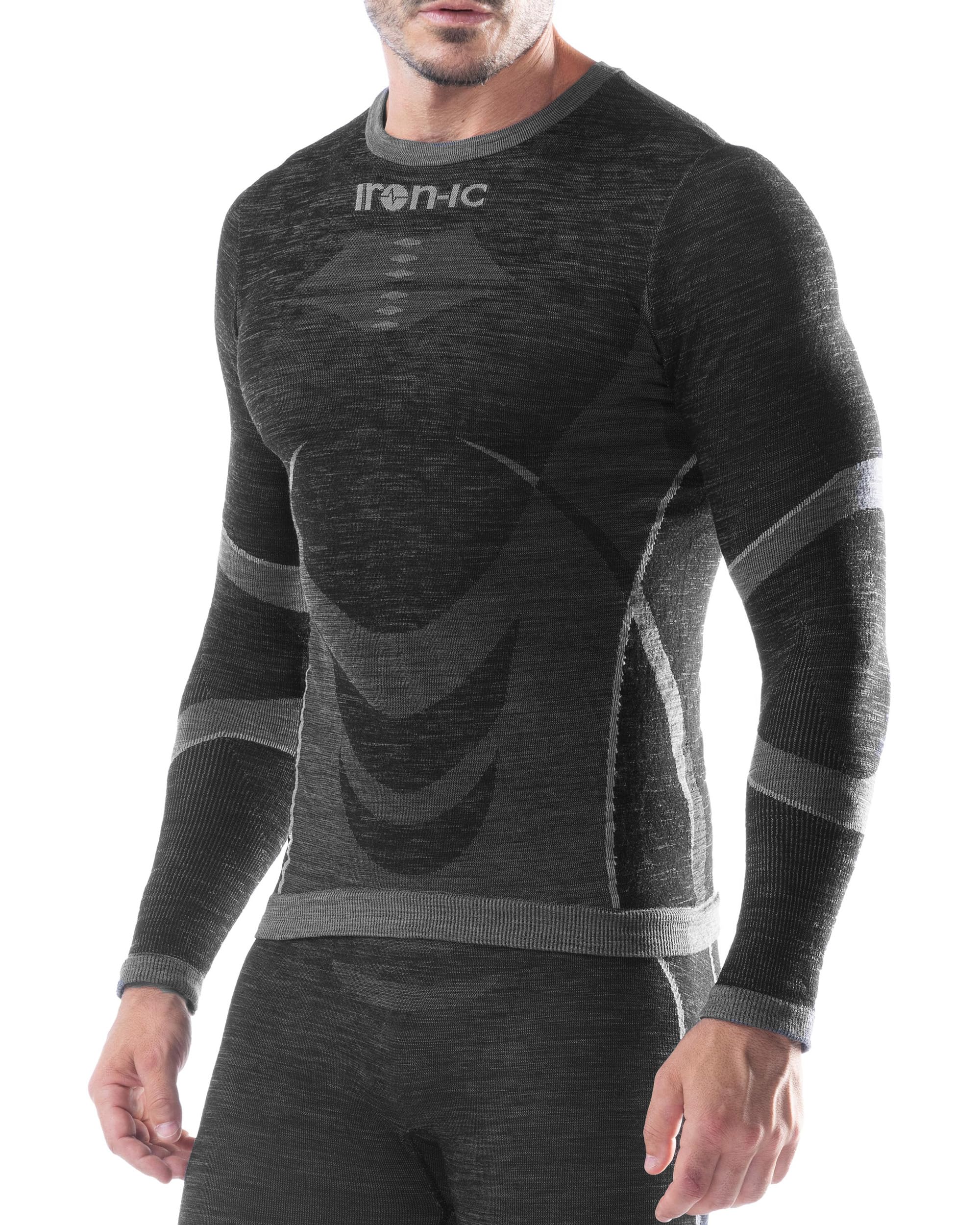 IRON-IC Thermo Merino 201998 maglia termica uomo S-M ultra warm