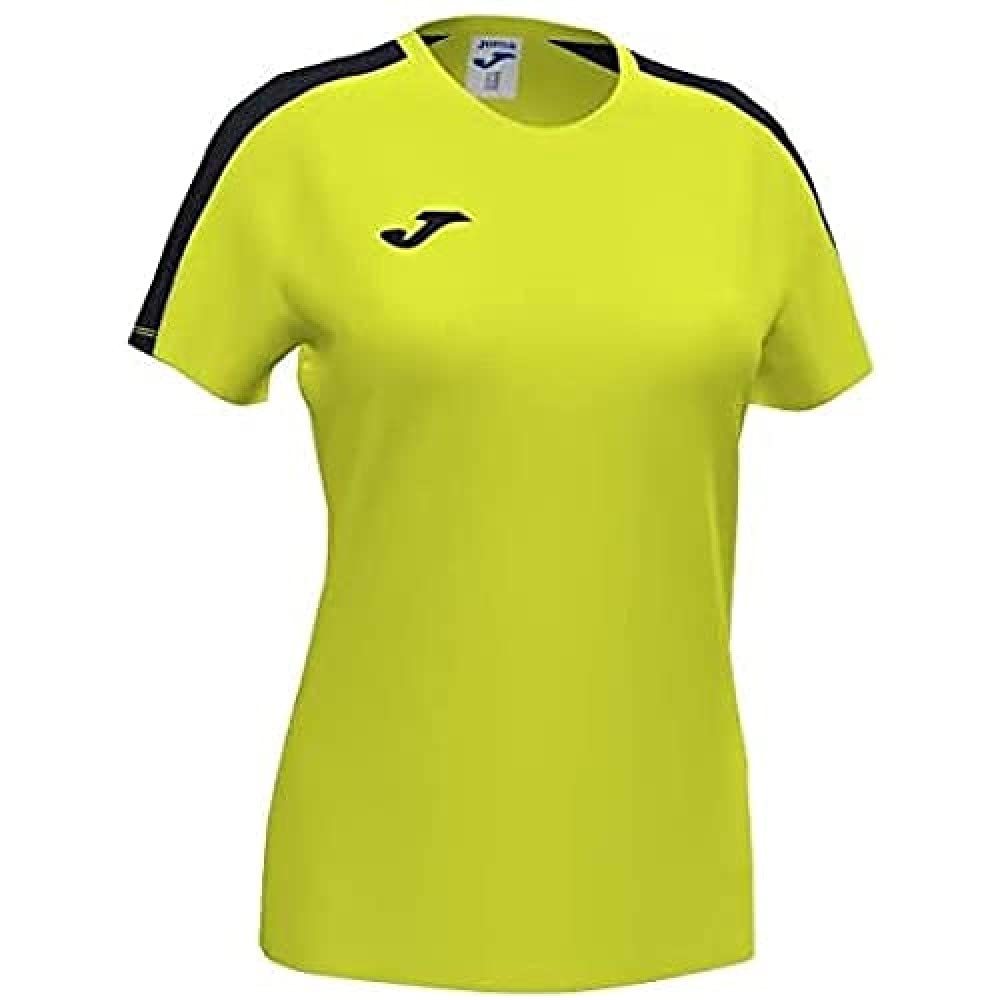 Joma Academy maglietta donna giallo fluo-nero M tessuto tecnico