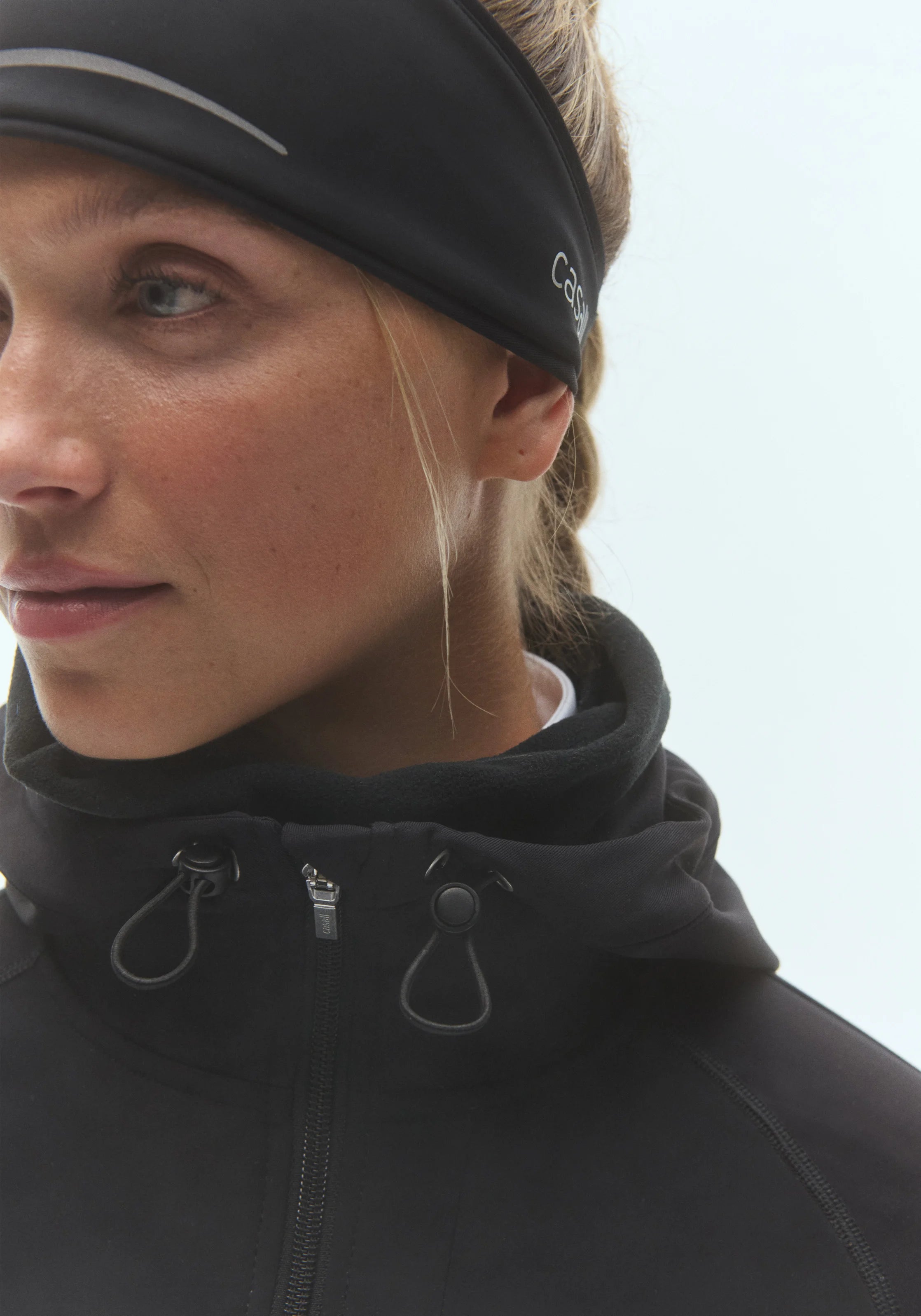 Casall Windtherm fascia running nera antivento