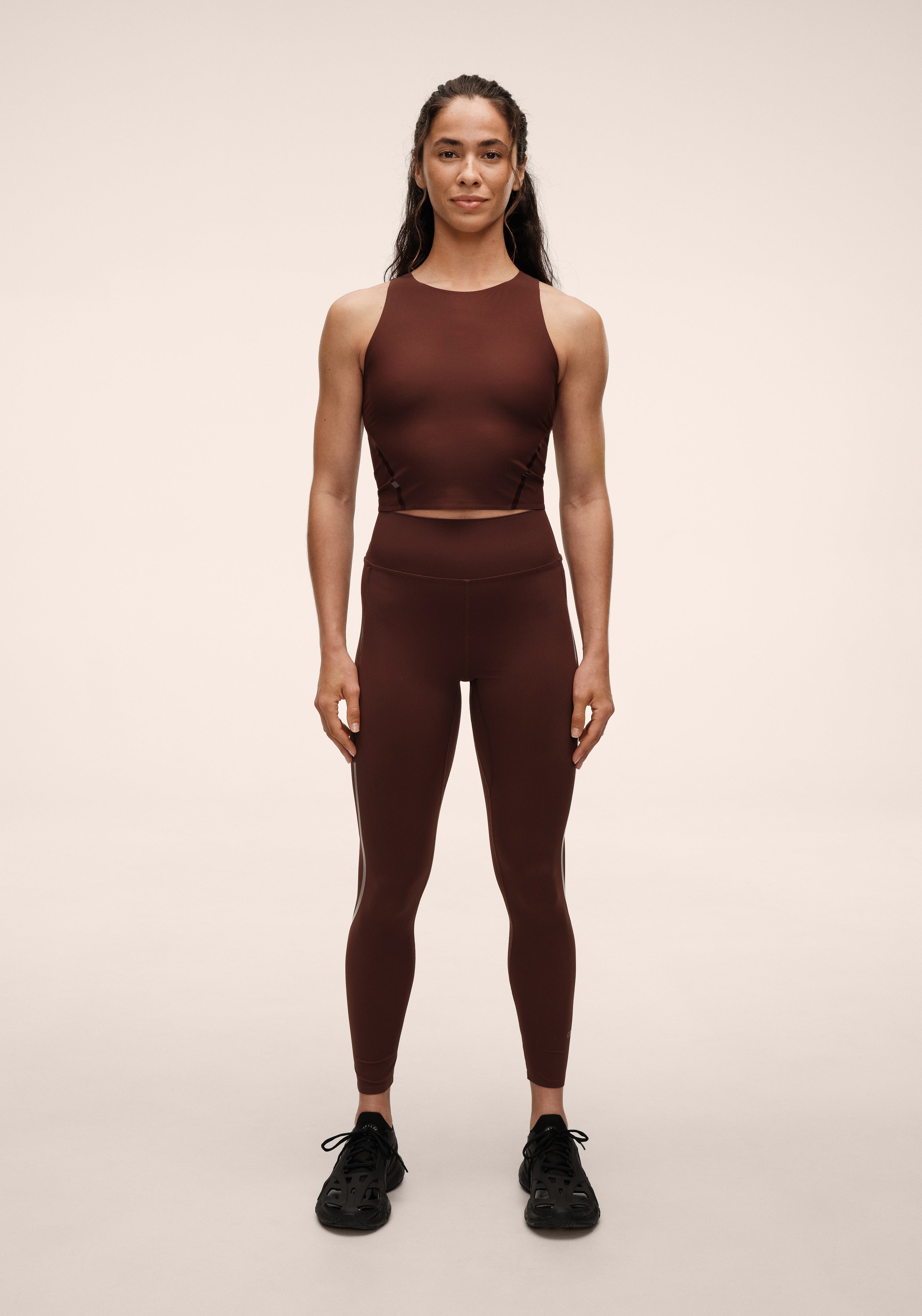 Casall Sculpture 3.0 leggings vita alta marrone shaping