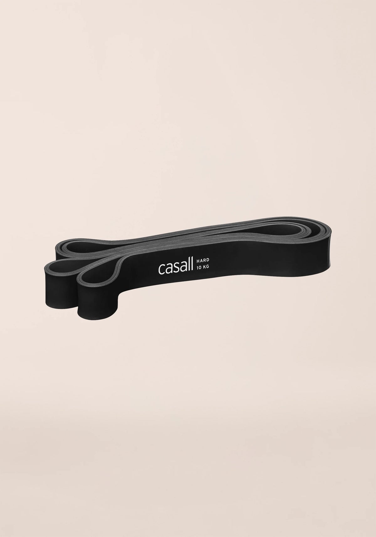 Casall Long Rubber Band Hard banda elastica nera resistenza forte