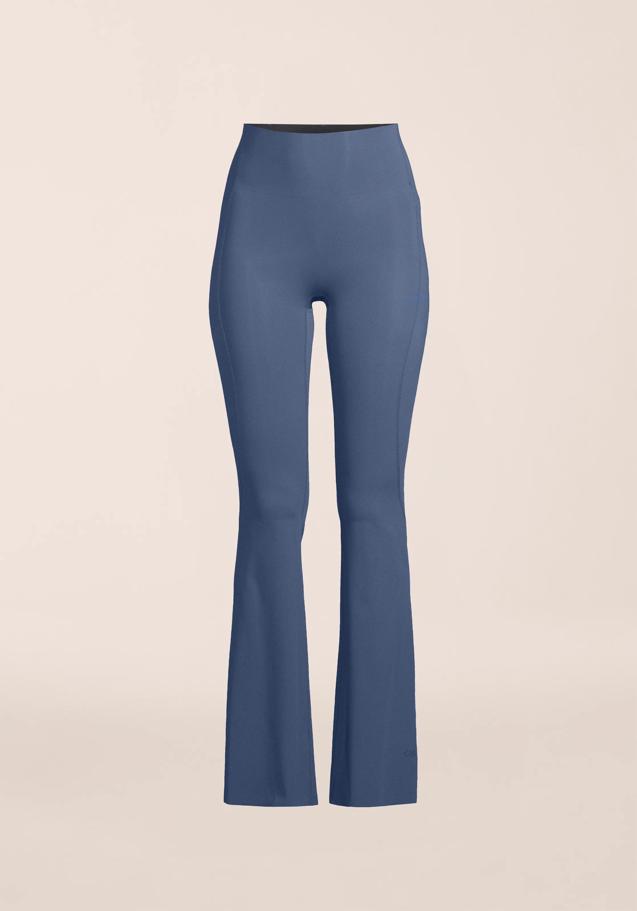 Casall Silhouette Flare pantaloni Blue Shadow shaping