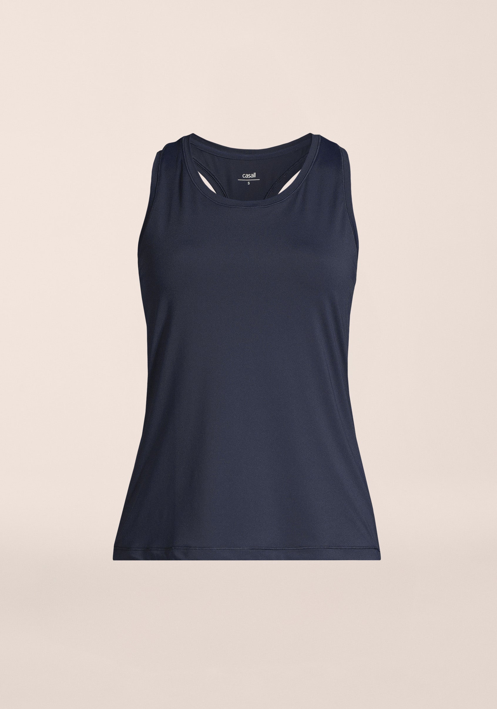 Casall Essential Racerback Tank canotta blu poliammide riciclata